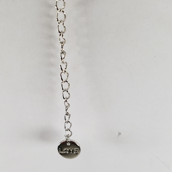 Citled Swarovski Crystal Birth Stone Amethyst Double Butterfly Pendant - Picture 11 of 13